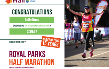 Sally Keys Runs The Royal Park Half Marathon